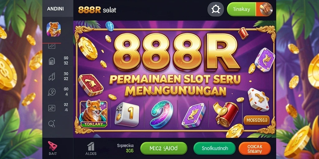 Tampilan menarik gameplay Slot di 888R.