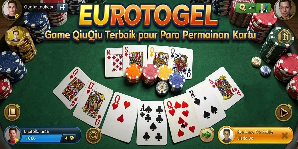 Tampilan gameplay <strong>EUROTOGEL</strong> yang menegangkan dengan pemain lainnya.