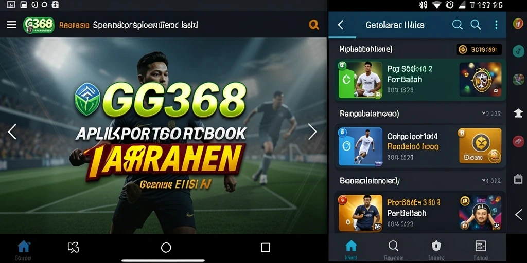 Tangkapan layar gameplay GG368 yang menarik dalam taruhan olahraga.