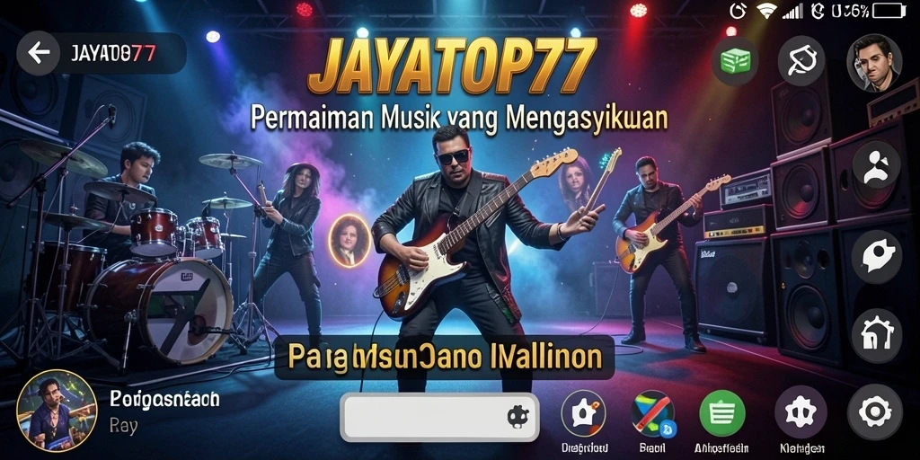 Tampilan permainan JAYATOP77 yang penuh warna dan interaktif.