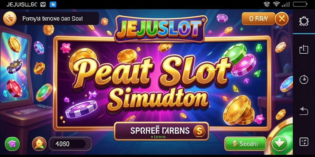 Screenshot gameplay JEJUSLOT dengan pengalaman slot yang seru.