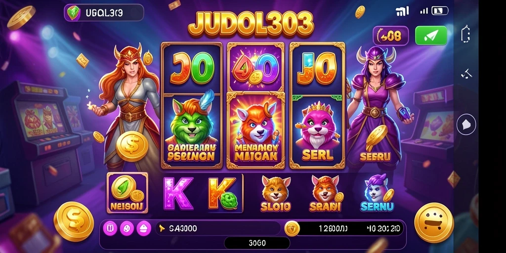 Screenshot gameplay JUDOL303 yang menampilkan mesin Slot yang menarik.
