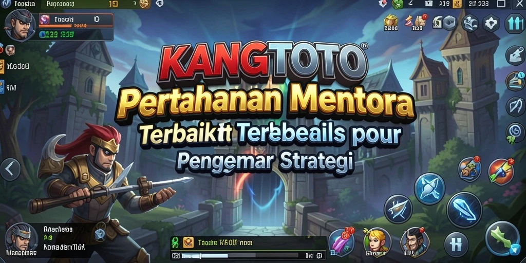 Tangkapan layar menunjukkan aksi seru dalam gameplay Tower Defense.