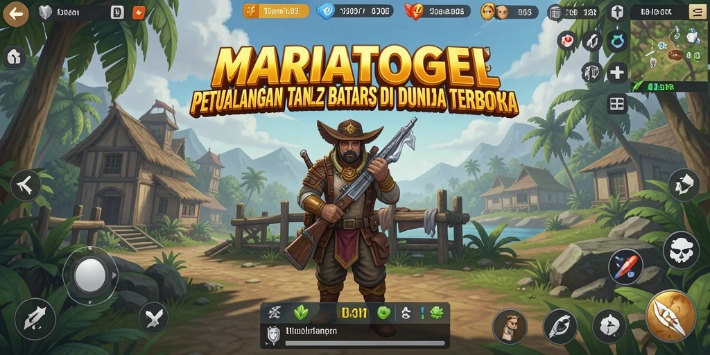 Gameplay MARIATOGEL yang menakjubkan di dunia terbuka.