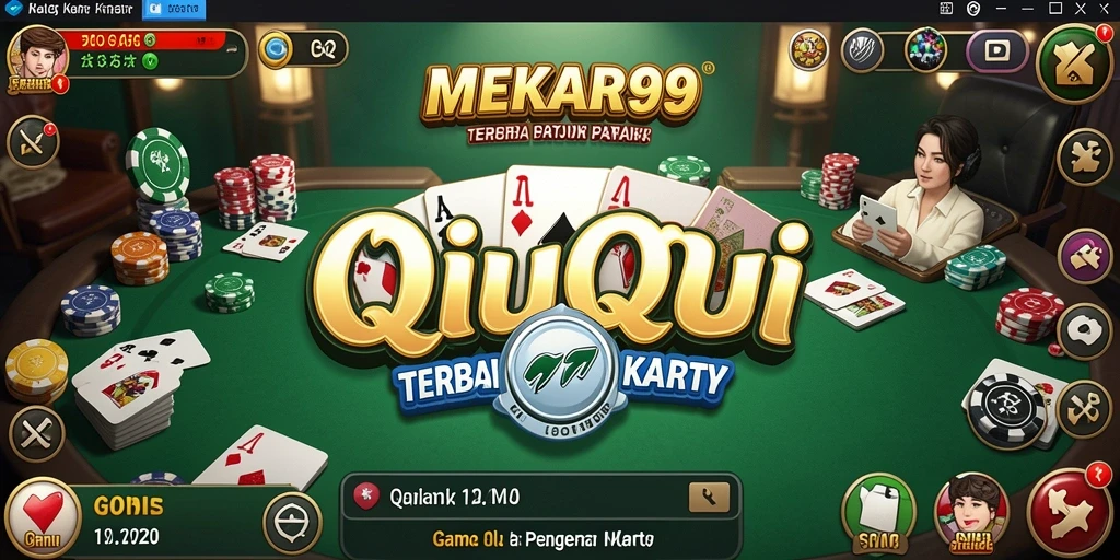 Screenshot MEKAR99 menampilkan gameplay QiuQiu yang seru.