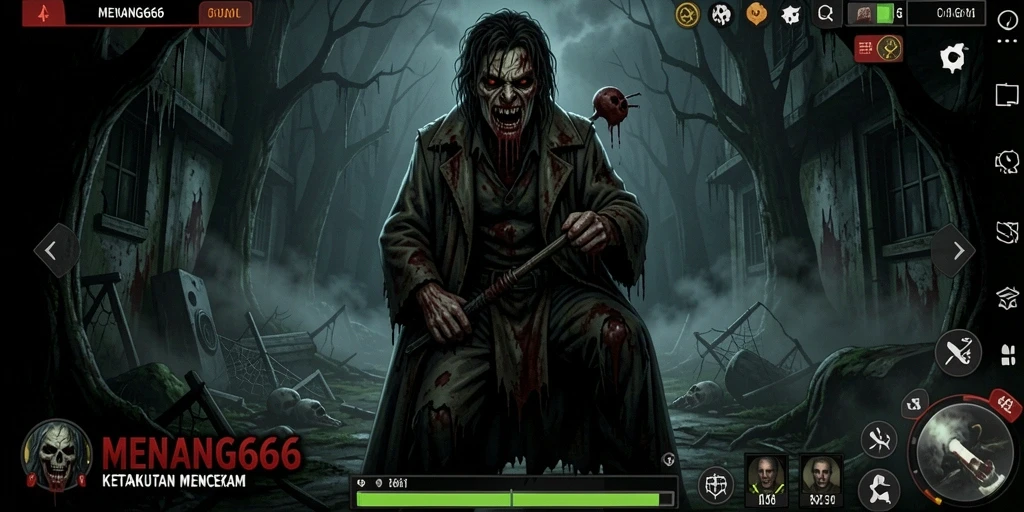 Gameplay menyeramkan dalam MENANG666 yang penuh ketegangan.