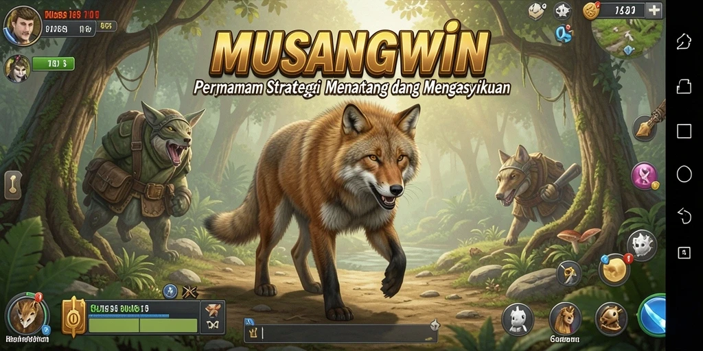 Tampilan menarik dari gameplay <strong>MUSANGWIN</strong> dengan pemandangan menawan.