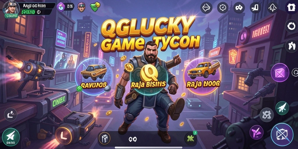 Tampilan menarik dari gameplay Tycoon yang seru dan menantang.