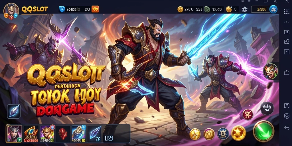 Gameplay intens dengan karakter beragam dalam QQSLOT.