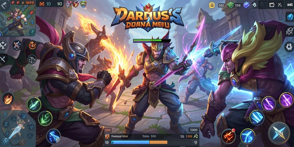 Tangkapan layar gameplay S80 yang menampilkan pertarungan sengit antar tim.