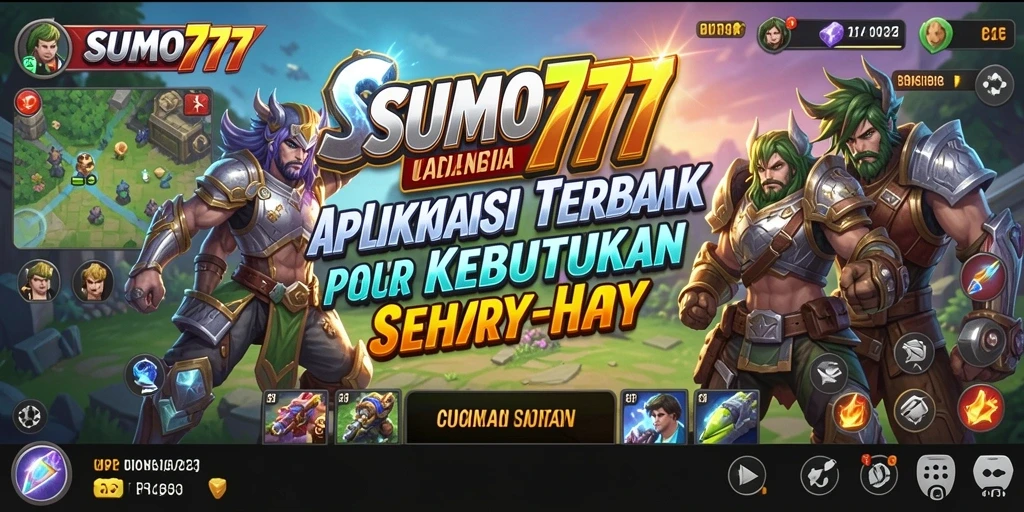 Tampilan antarmuka intuitif dari SUMO777 untuk manajemen Utility.