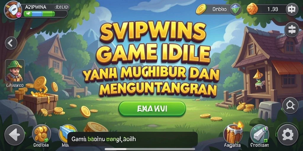 Gameplay SVIPWINS yang seru dan mengasyikkan dengan karakter yang menarik.